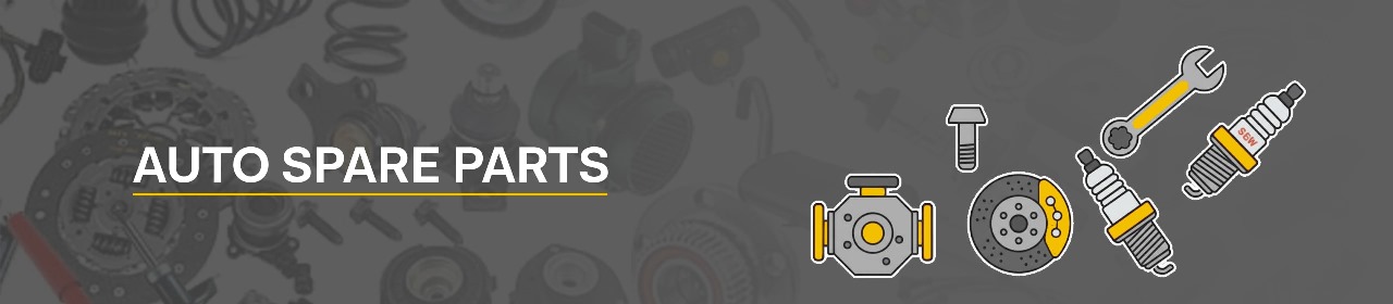 Auto Spare Parts Banner