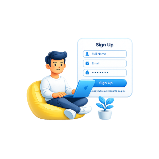 Sign Up & Log In Icon